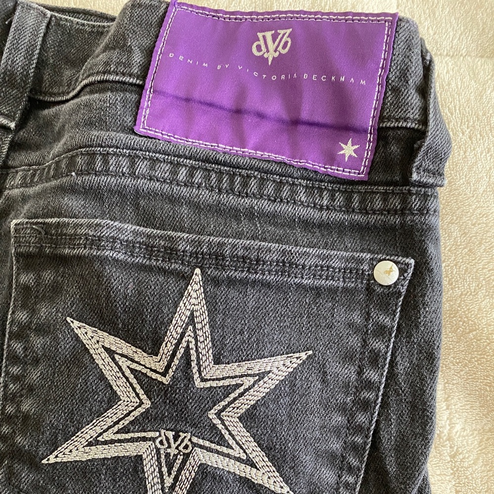 DVB Denim by Victoria Beckham vintage black jeans 💥